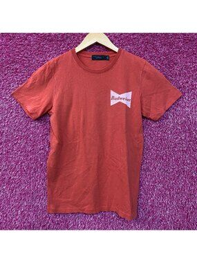 Junk Food Clothing Budweiser King of Beers Vintage Style T-Shirt XS